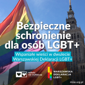 hostel LGBT+ Warszawska Deklaracja LGBT Milosc Nie Wyklucza